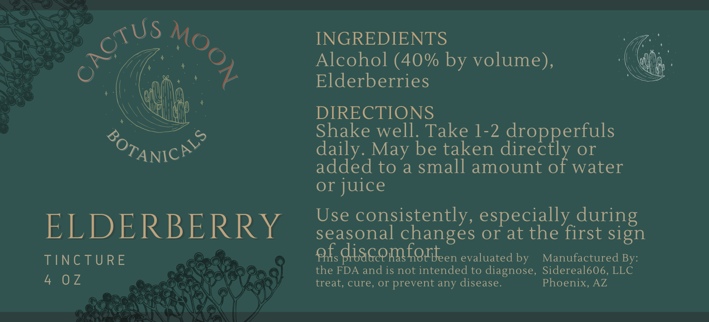 Elderberry Tincture